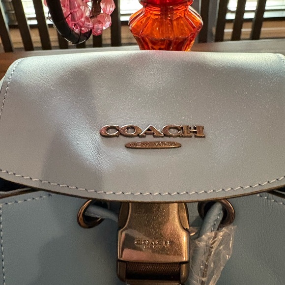 Coach Light Blue Backpack - Picture 2 of 11